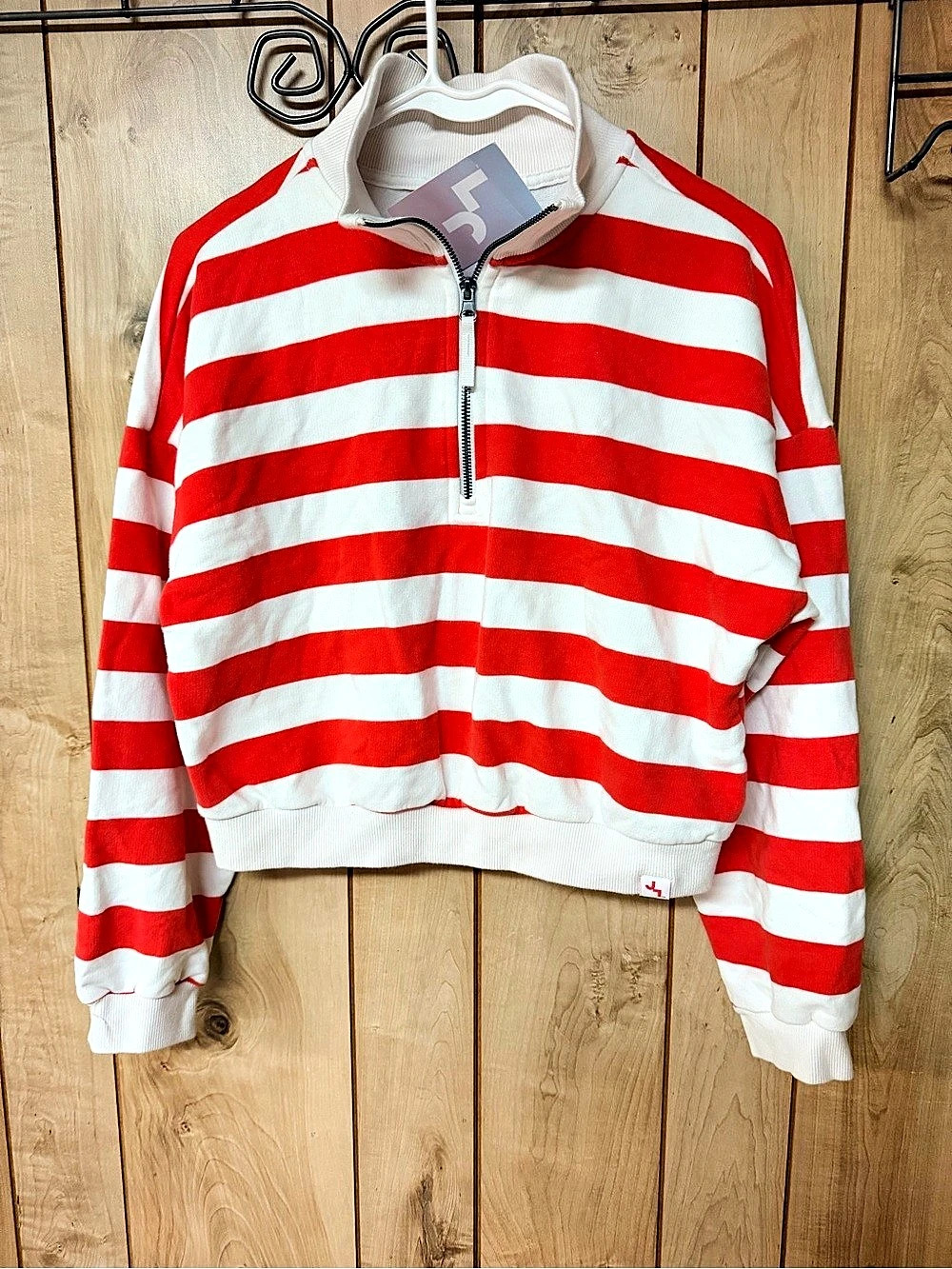French Terry 1/2 Zip Sweatshirt from JoyLab